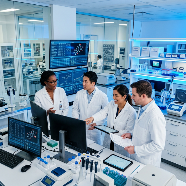 Salvor Pharmaceuticals research team